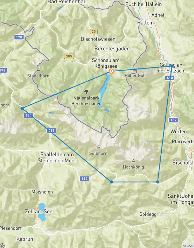 Beierse & Salzburger Alpen-rondreis