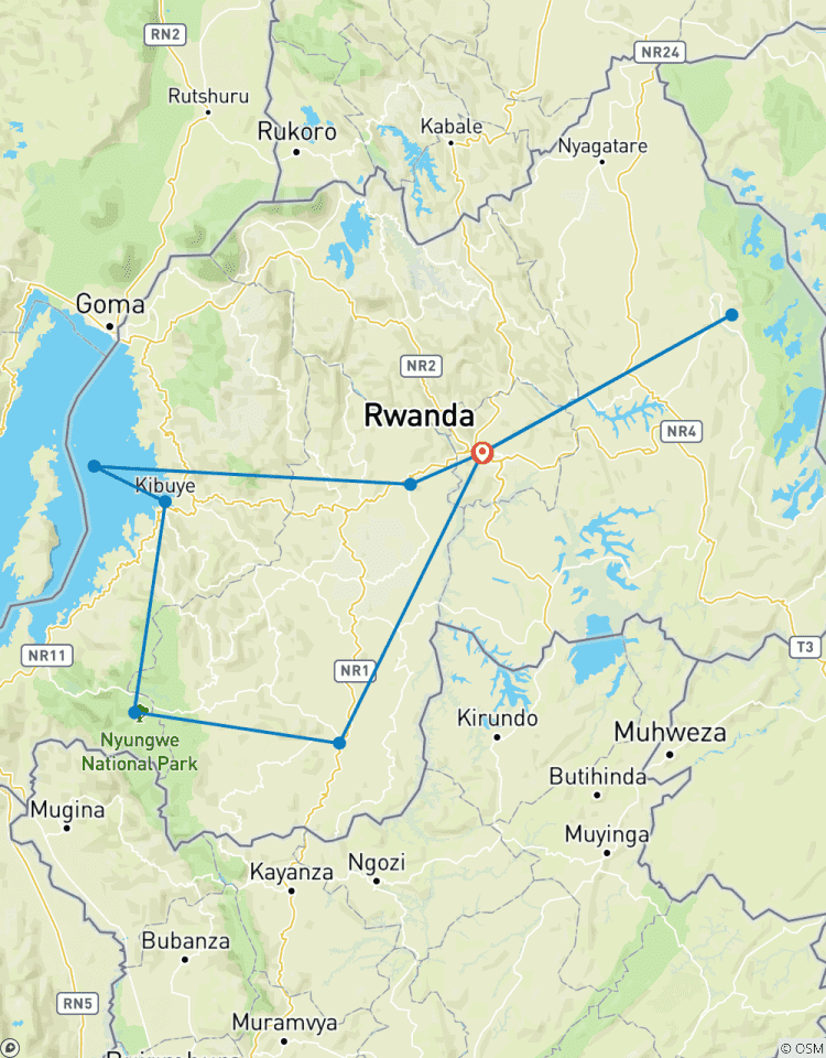 7-Day One Week Budget Tour in the Splendid Rwanda Tour