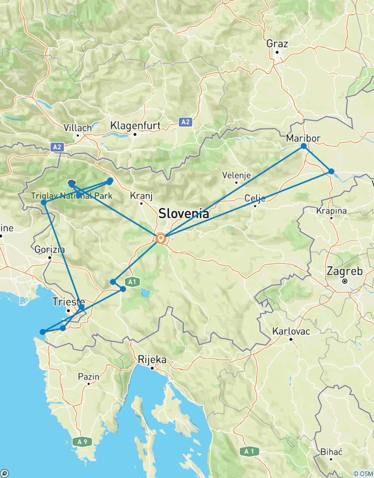 Atemberaubendes Slowenien Rundreise