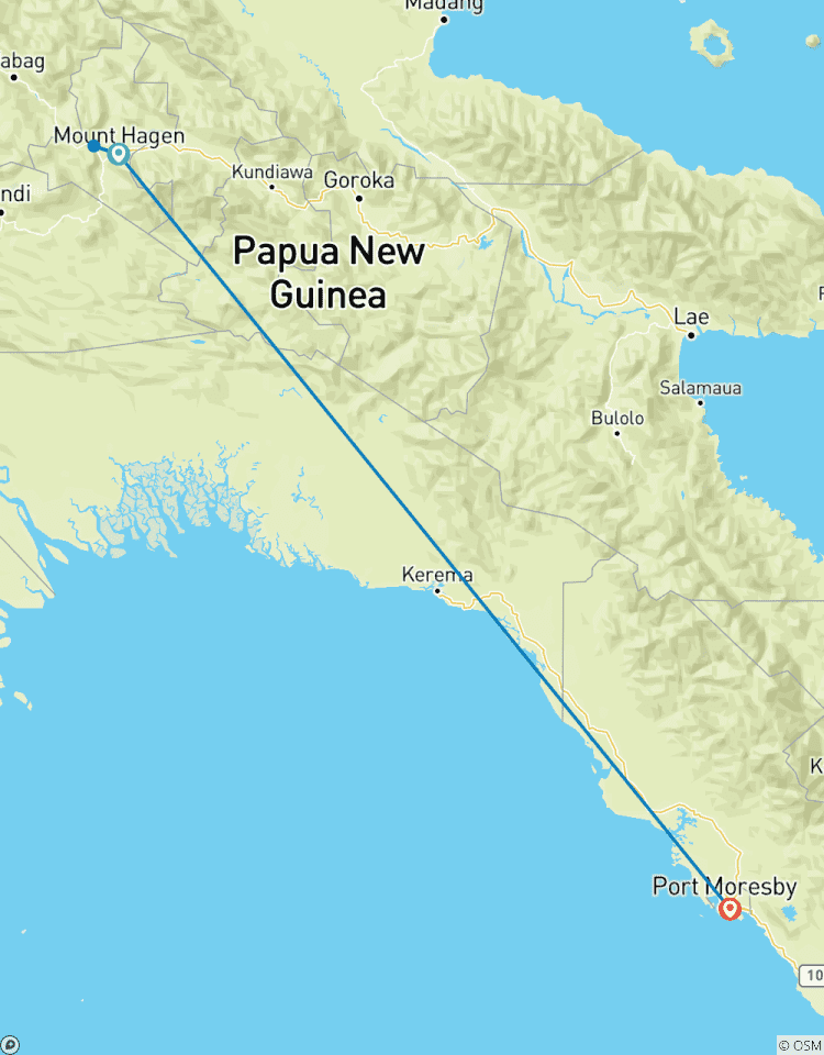 Mount Hagen Show en Sing Sing - augustus-rondreis
