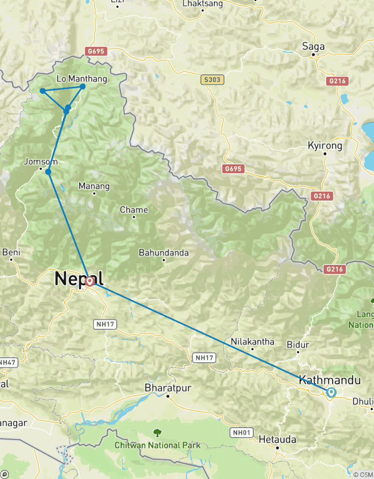 Upper Mustang Trek 2026/2027 Tour