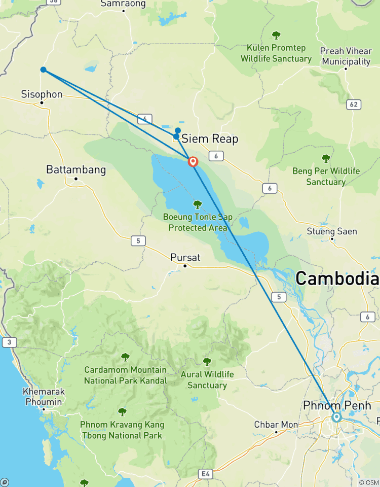 Kambodscha mit Phnom Penh und Siem Reap - 5 Tage Rundreise