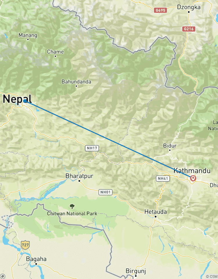 3 jours d\'excursion à Pokhara depuis Katmandou en bus touristique circuit