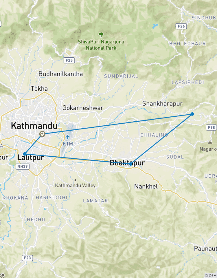 Kathmandu Luxus-Städtereise mit Dinner in Krishnarpan - 4 Tage Rundreise