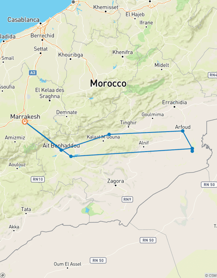 9-Day Morocco Tour: Marrakech, Sahara Desert & Atlas Mountains Tour