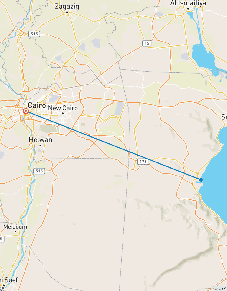 Dagtocht Rode Zee van Caïro naar Ain Sokhna-rondreis