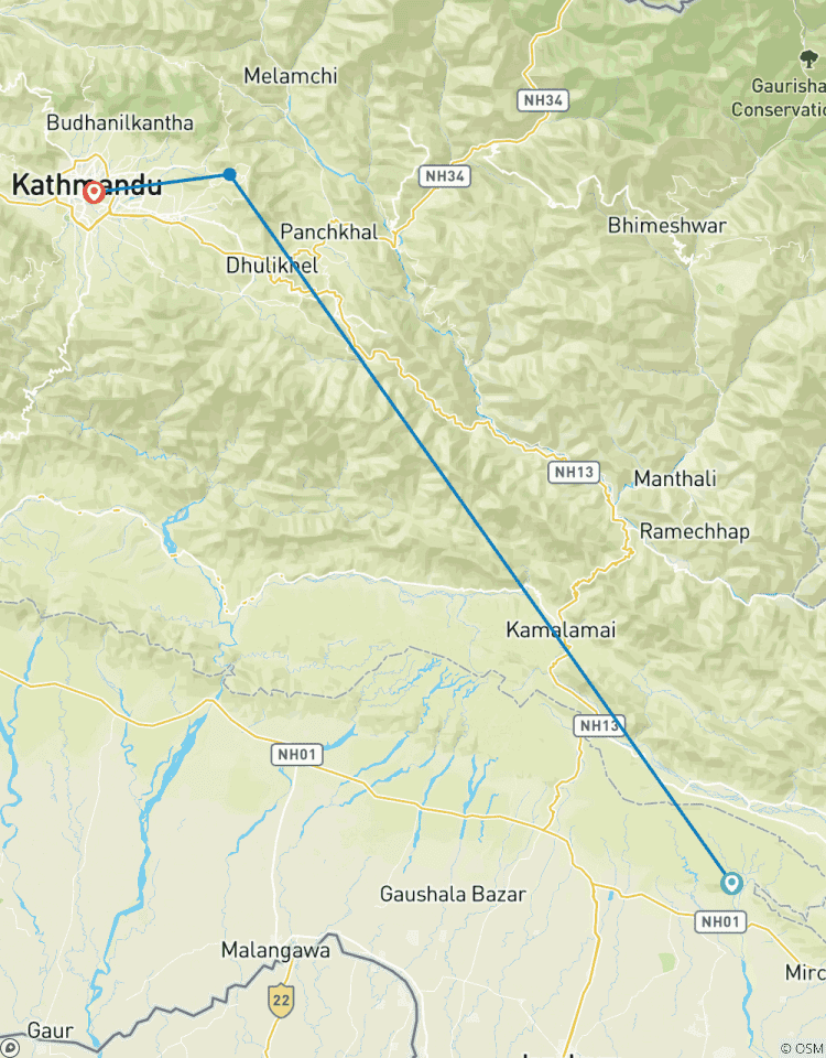 Chisapani Nagarkot Trek - 3 Tage Rundreise