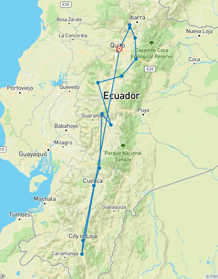 Ecuador Andean Jewels 10 Days Tour Tour