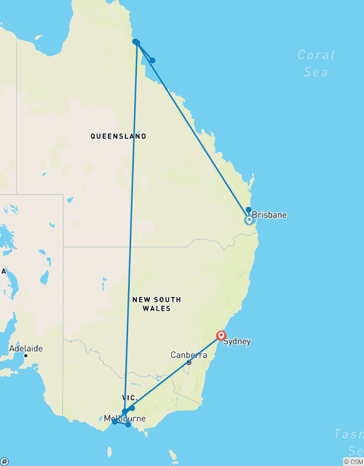 Great Sights of Australia Tour