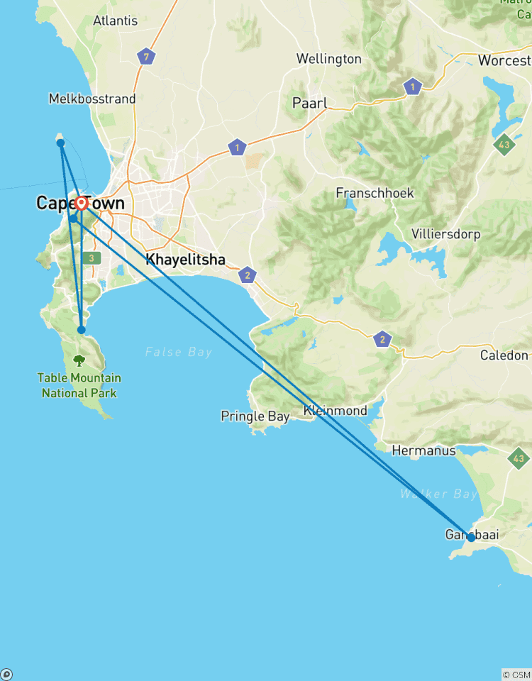 Cape Town Divers Experience 4Days /3Nights( Comfort) Tour