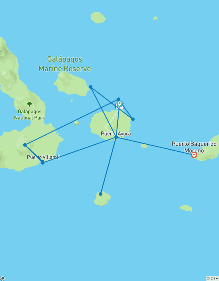 Circuito Las Galápagos de Darwin