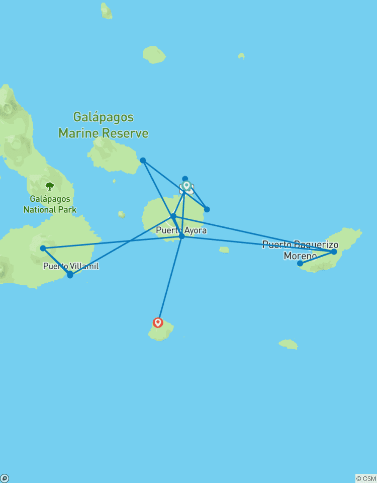 Circuito Las Galápagos en la mira