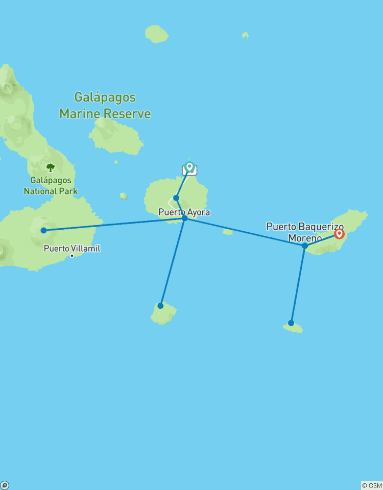 Circuito Galápagos al descubierto