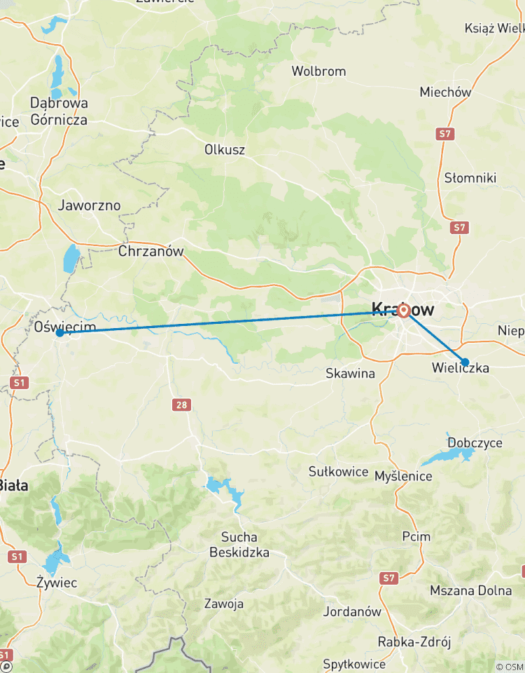 Cracovie, Auschwitz et la mine de sel de Wieliczka - 4 jours circuit
