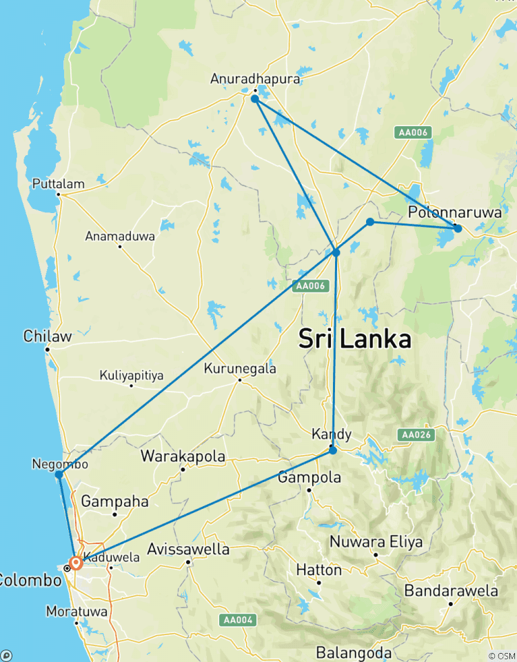 Een mengeling van culturele geschiedenis Sri Lanka rondreis-rondreis