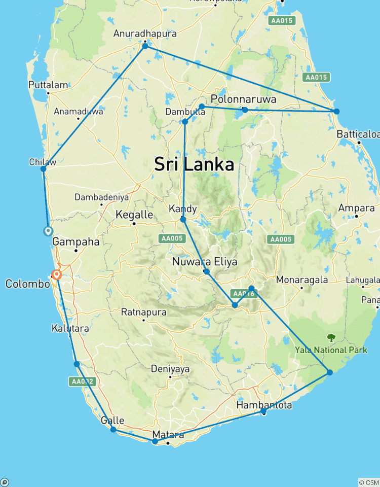Verbazingwekkende twee weken in Sri Lanka-rondreis