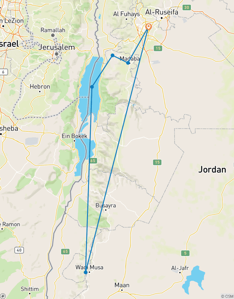 Circuito Excursión a Jordania On The Go: 3 días 2 noches (CT-JHT-002)
