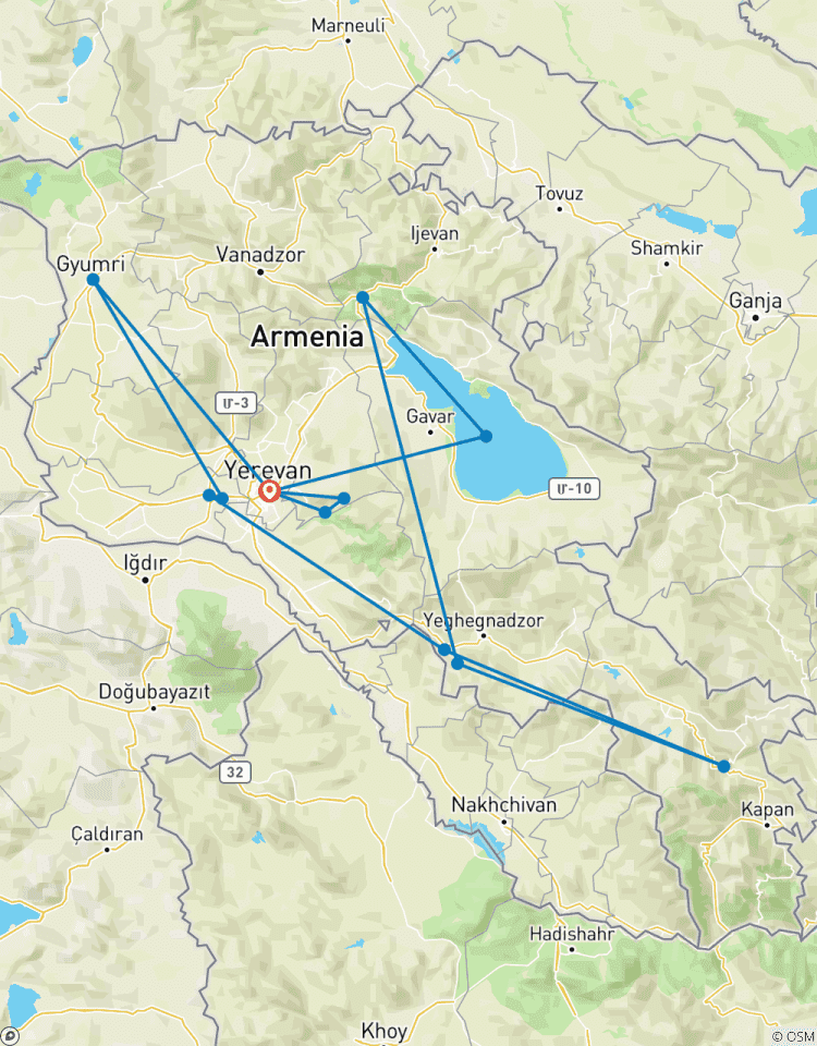 Tailor-Made 7 Days Best Private Armenia Tour (4-star Hotels & Private Guide & Driver) Tour