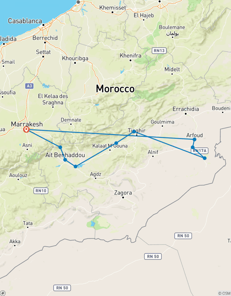 Circuito Senderismo en Marruecos: aventura en el Sáhara - 4 días