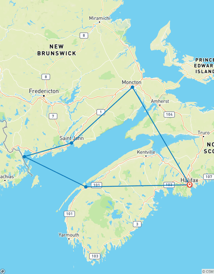 Wonders of the Bay of Fundy Tour