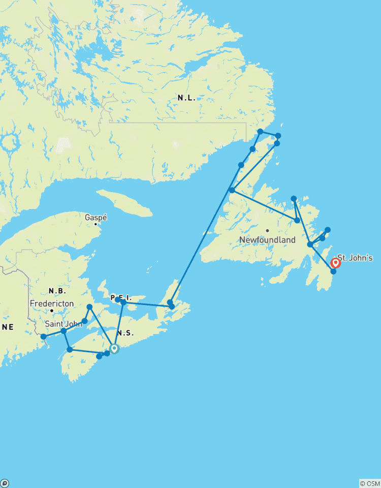 Great Atlantic Canadian Experience Tour