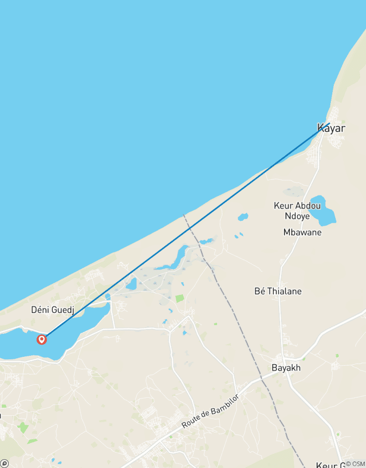 Circuito Keur Moussa, Kayar, Aldea de las Tortugas, Lago Rosa, 1 día