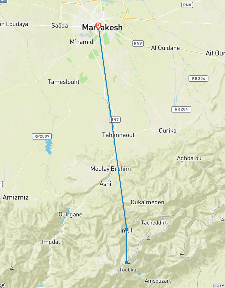 Circuito Senderismo en Marruecos: excursión al Toubkal - 3 días