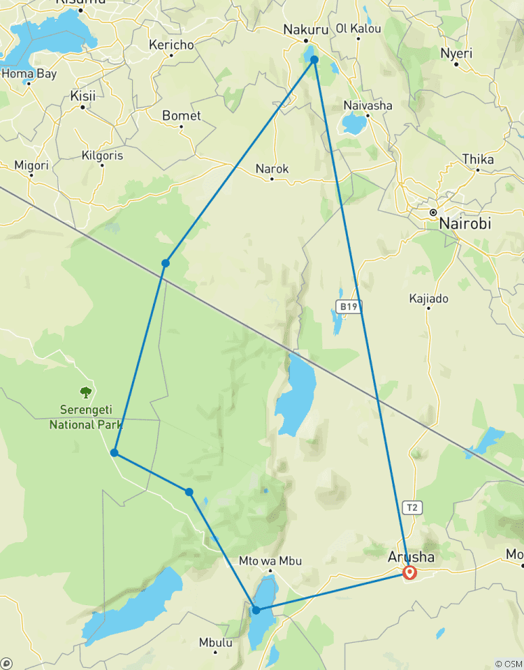 10-Day From Kenya to Tanzania - Mid-Range Tour