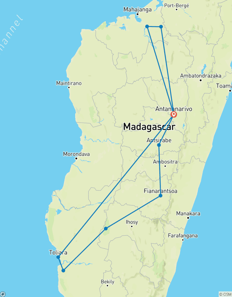 Madagaskar Abenteuer (Süd & Nordwest) - 14 Tage Rundreise