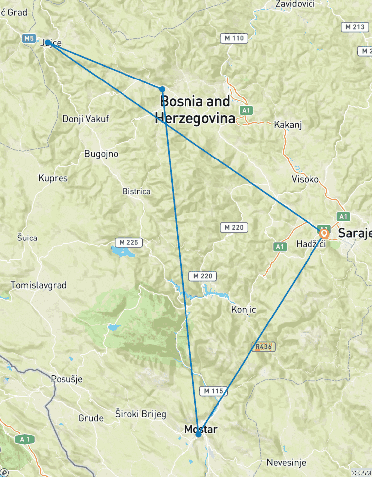 Circuito 5 Días Inspiración De Bosnia: Acogida, Patrimonio y Armonía