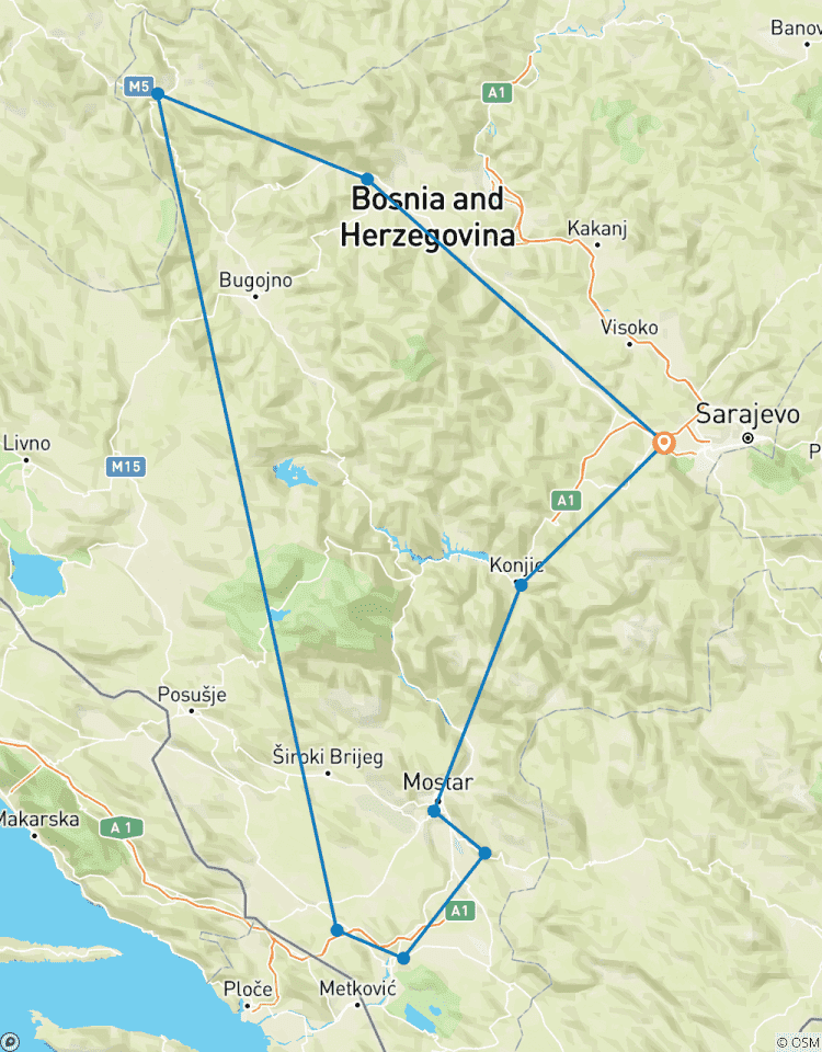Circuito 7 Días en Bosnia