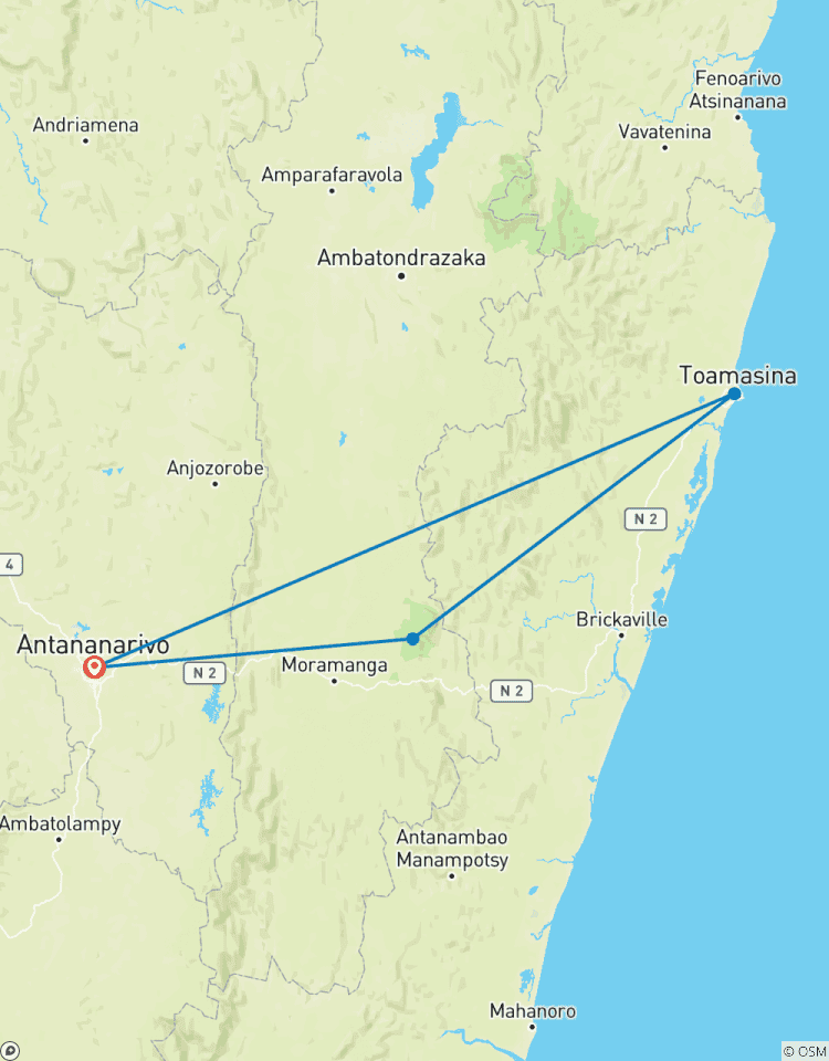 Madagascar splendide voyage à l\'Est circuit