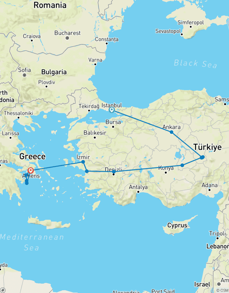Aromen der Türkei und Griechenlands -III- Rundreise