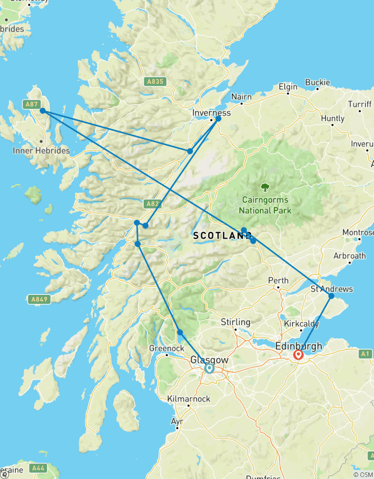 Majestic Scotland Tour