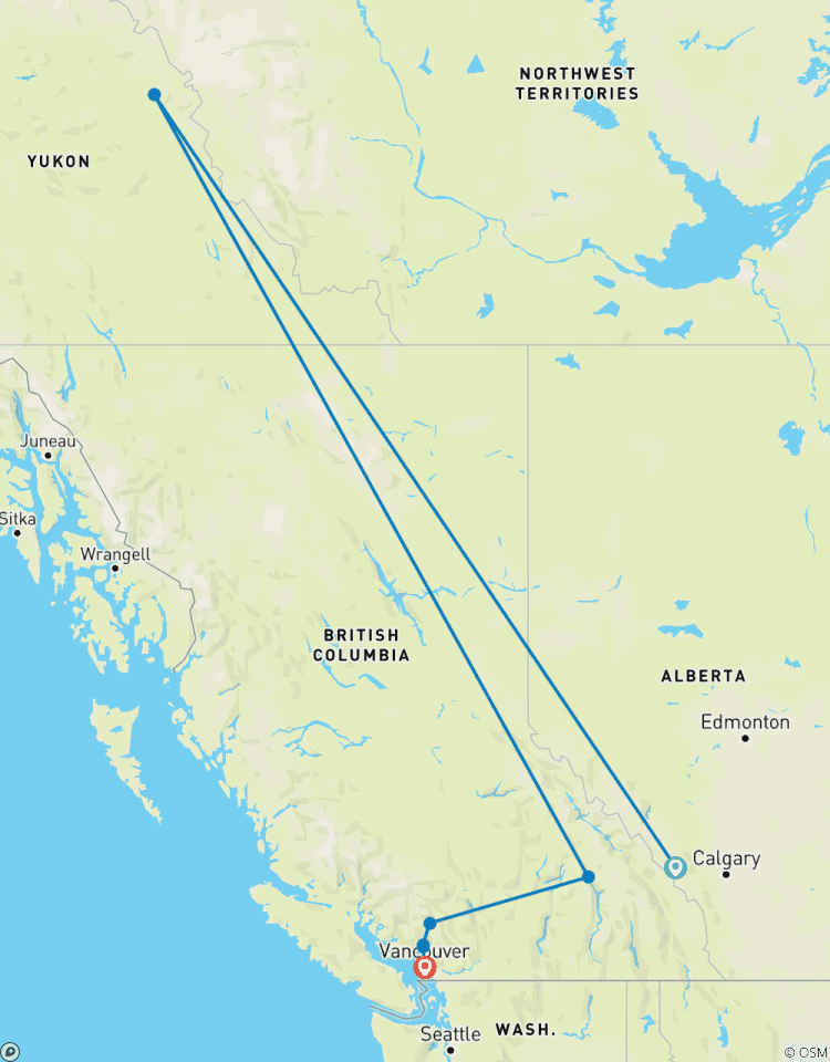 Circuito Chinook - Aventura a Vancouver por las montañas escénicas de Whistler