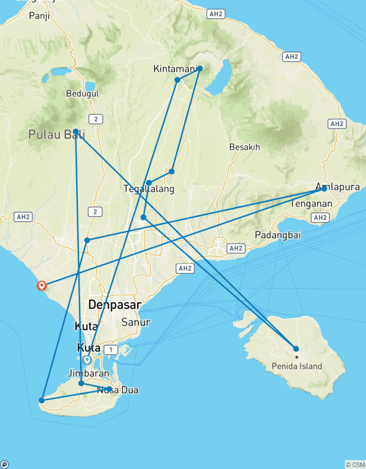 Circuito 7 días explora Bali y Nusa Penida