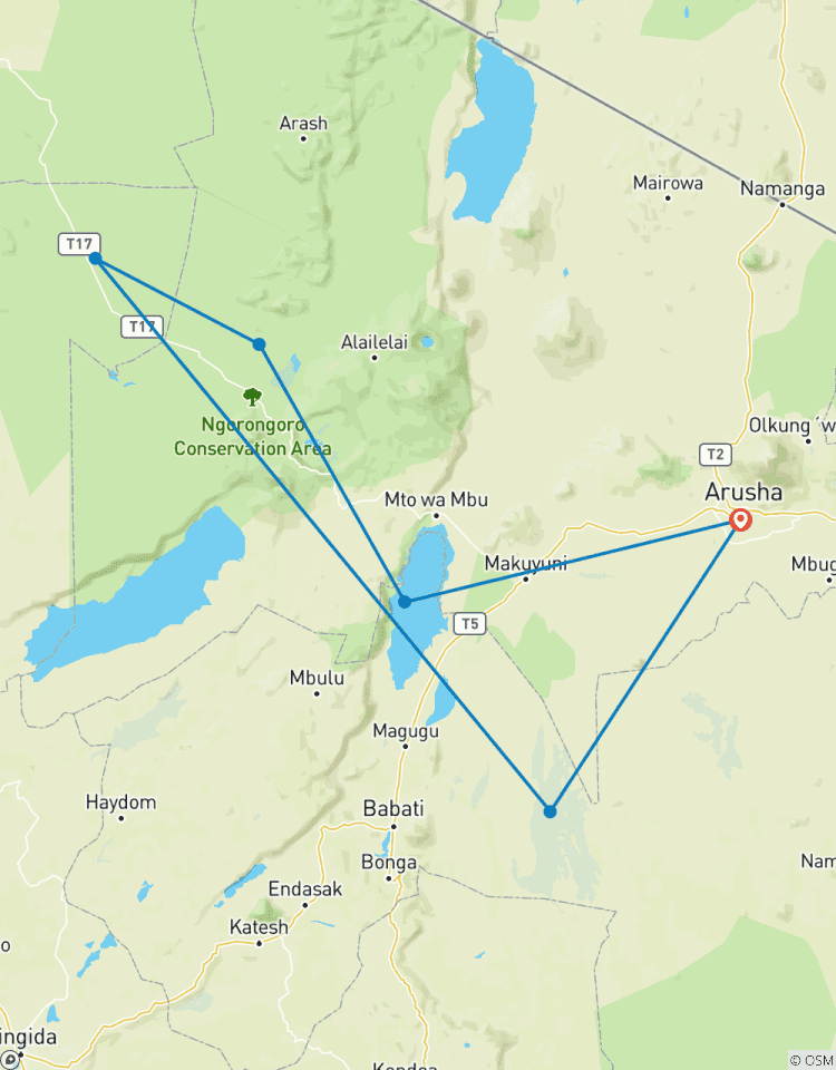Circuito Safari económico en Tanzania - 5 días