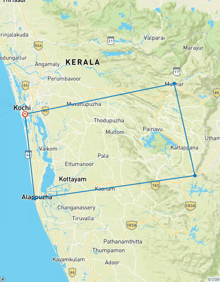 Le meilleur du Kerala - 7 jours circuit