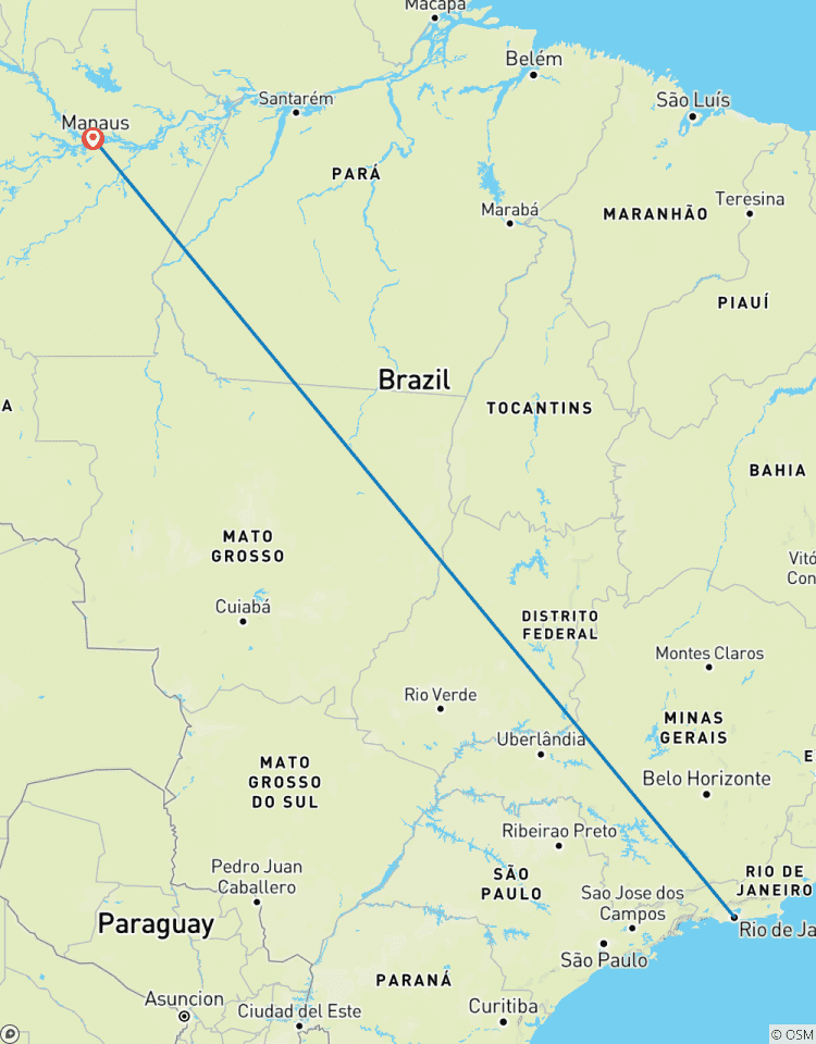 Rio de Janeiro & Amazon Rainforest Sustainable Experience Tour