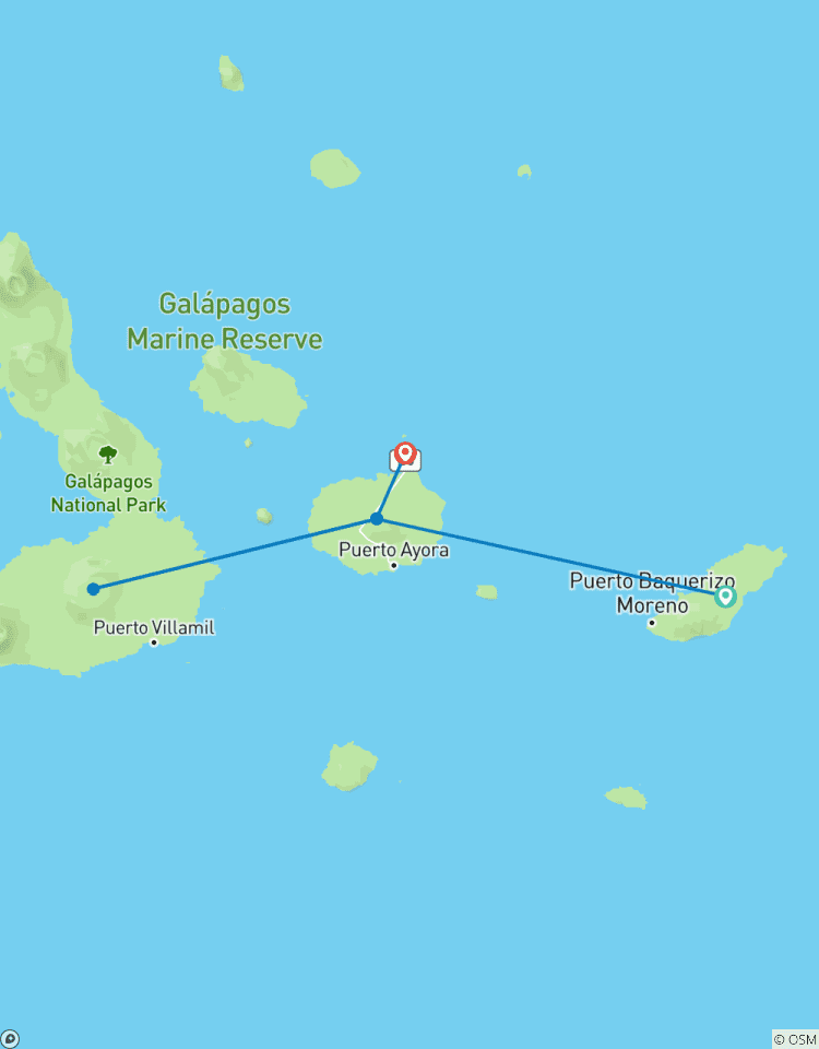 Circuito 8 días multideporte en las Islas Galápagos por tierra