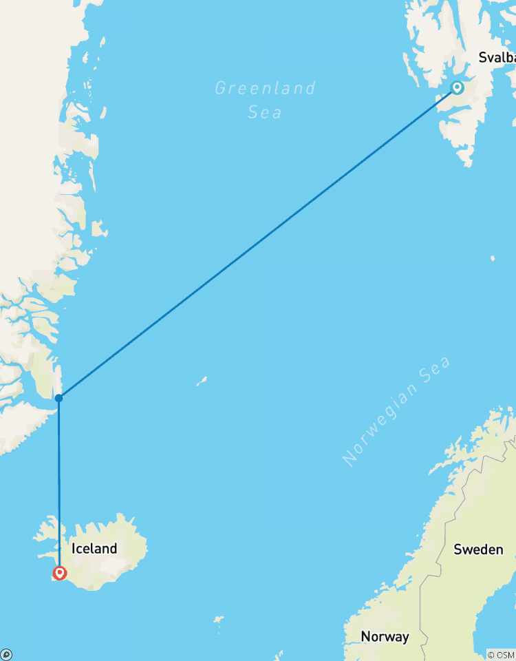 L\'Odyssée de l\'Arctique circuit