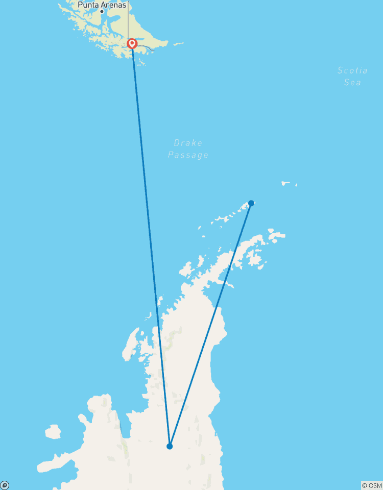 Nouvelle année en Antarctique circuit