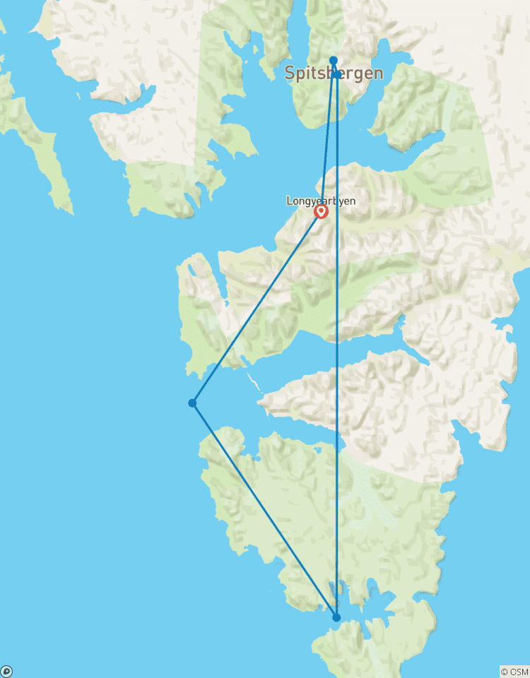 Ouest du Svalbard (11 jours) circuit