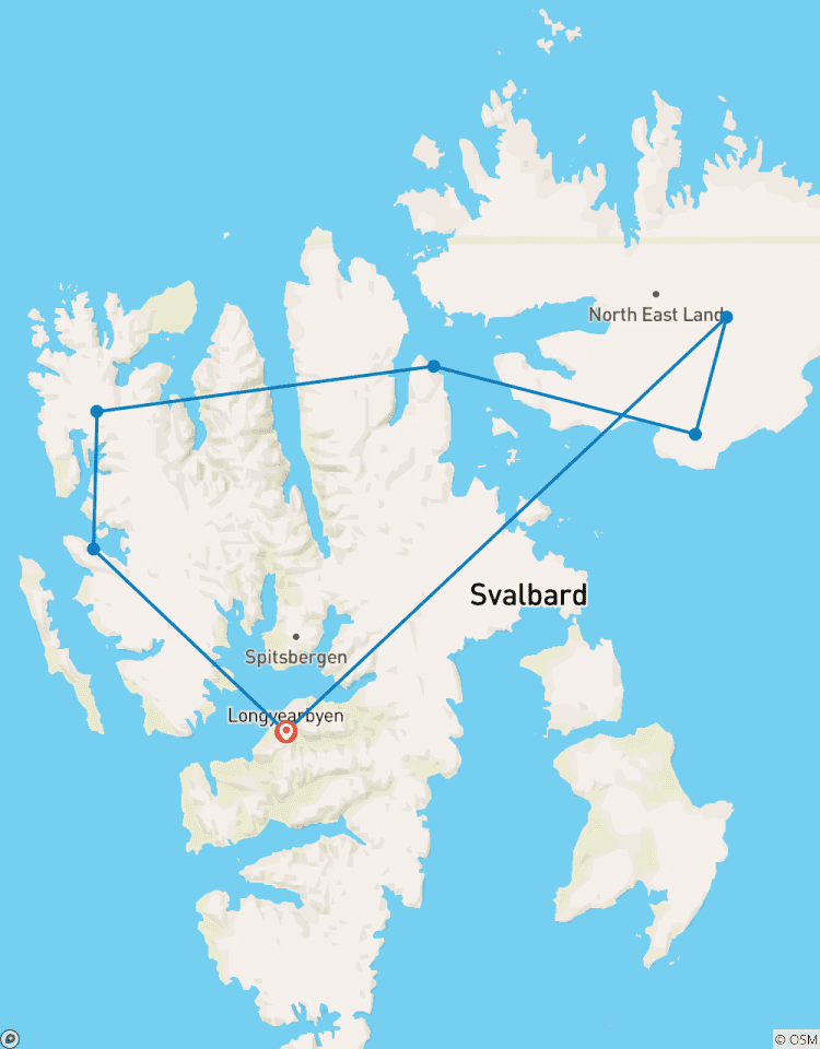Le meilleur du Svalbard circuit