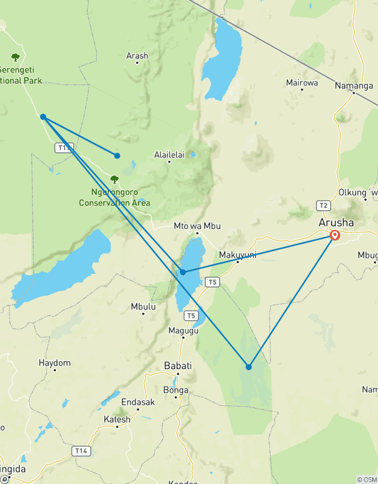 9 Days Tanzania Game Drives And Walking Safari Tour Tour