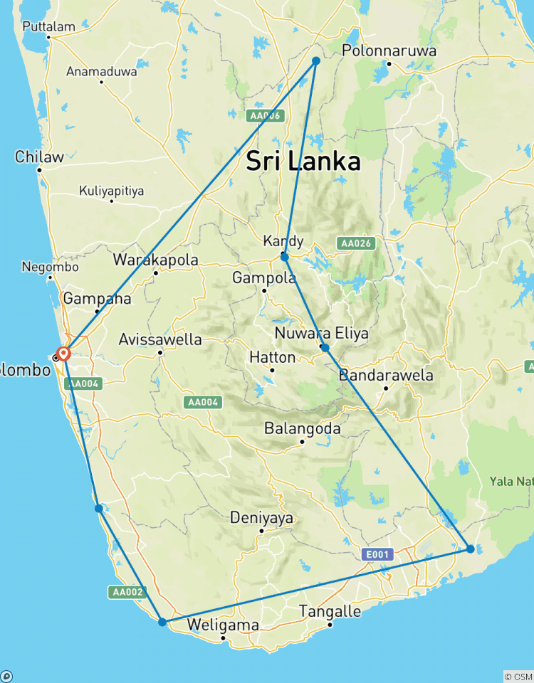 Betoverend Sri Lanka-rondreis