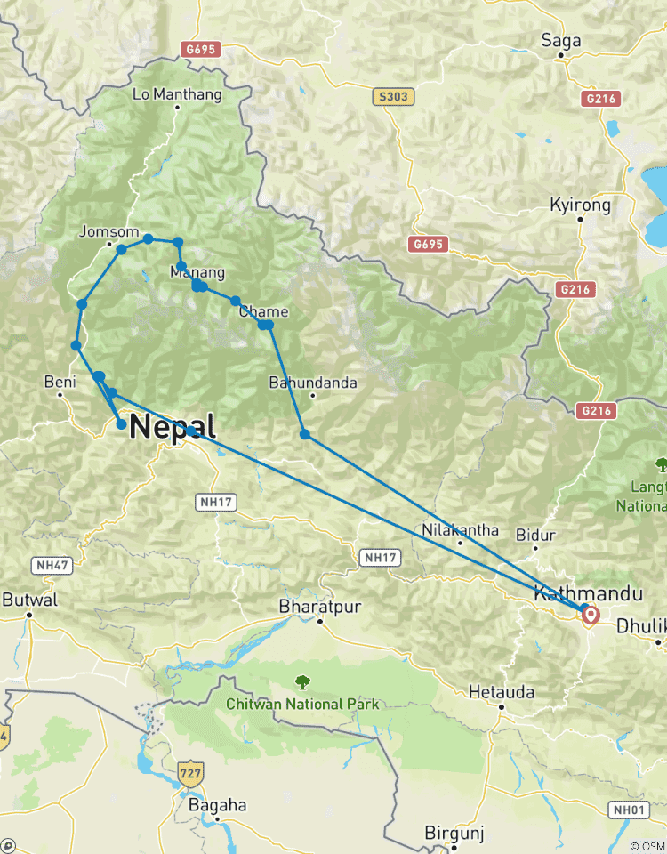 Annapurna Circuit Trek - 15 Tage Rundreise