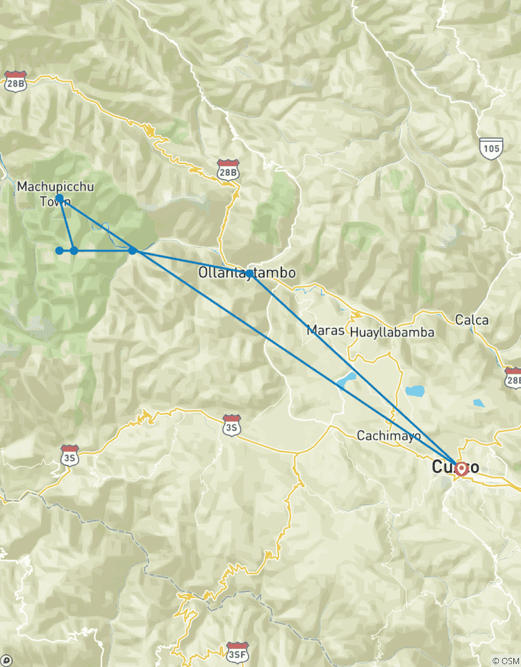 Circuito Camino Inca de 4 días a Machu Picchu - Grupo reducido + Vistadome