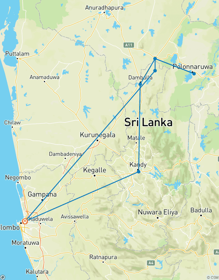 Splendors of Sri Lanka, Private Tour Tour