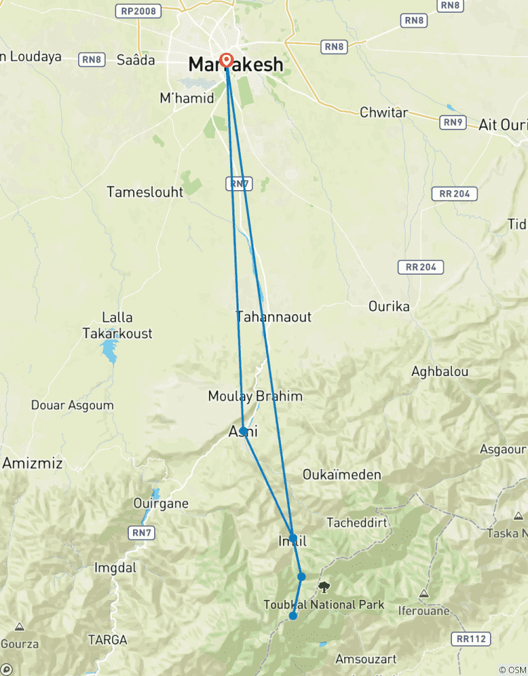 2-Day Mount Toubkal Weekend Trek Tour